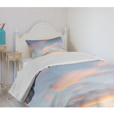 Clouds Sunset Bedspread Set