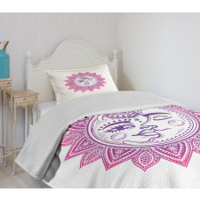 Celestial Elements Floral Bedspread Set