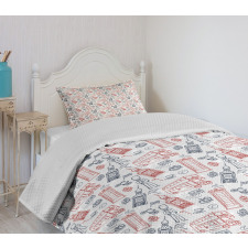 Popular English Bedspread Set