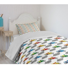 Riders and Flags Bedspread Set