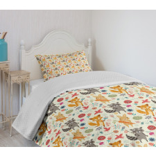 Forest Life Bedspread Set