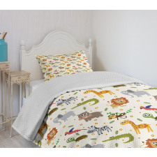 Childish Fauna Bedspread Set