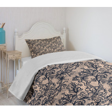 Nature Inspired Feminine Bedspread Set