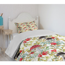 Dogrose and Amantia Bedspread Set