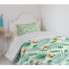 Coconut Aloha Hawaii Bedspread Set