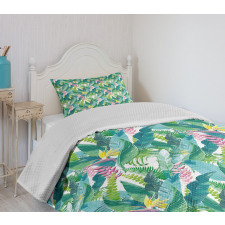 Exotic Jungle Hawaii Bedspread Set