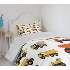 Careers Mechanics Bedspread Set