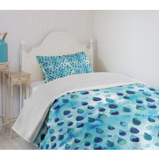 Waterdrops Quirky Bedspread Set