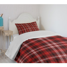 Nostalgic Striped British Bedspread Set