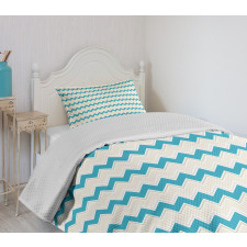 Zigzag Chevron Classical Bedspread Set