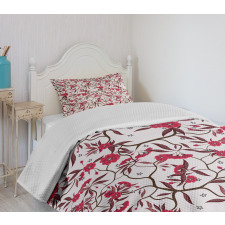 Blooming Spring Branches Bedspread Set