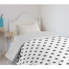 Pointed Leaves Bedspread Set