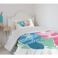 Semiaquatic Animal Bedspread Set