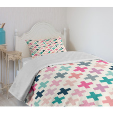 Colorful Hipster Bedspread Set