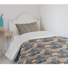 Tunisian Bedspread Set