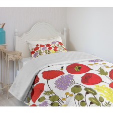 Nature Scene Fauna Bedspread Set