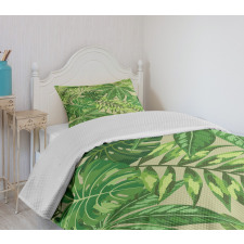 Fresh Jungle Aloha Bedspread Set
