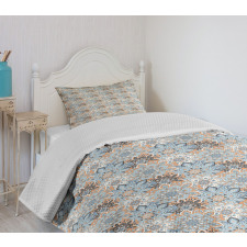 Vintage Style Flourish Bedspread Set