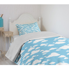 Clear Summer Sky Pattern Bedspread Set