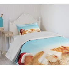 Starfish Exotic Beach Bedspread Set
