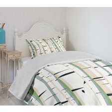 Dense Tree Formation Bedspread Set