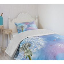 Bokeh Design Blowball Bedspread Set