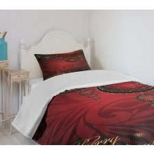 Yuletide Celebration Bedspread Set