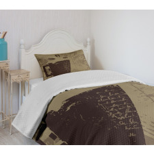 Grunge Java Breakfast Bedspread Set