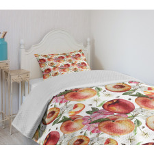 Exotic Lively Summer Yard Bedspread Set