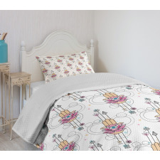 All Seeing Eye Ethnic Bedspread Set