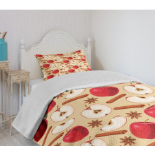 Star Anise Cinnamon Drink Bedspread Set