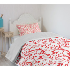 Branches Full of Leaves Bedspread Set