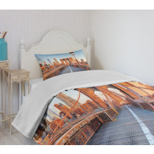 Brooklyn Bridge Manhattan Bedspread Set