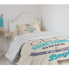 Leadership Words Bedspread Set