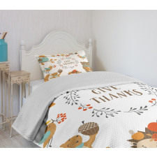 Cartoon Festival Bedspread Set