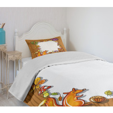 Rustic Animal Fun Bedspread Set