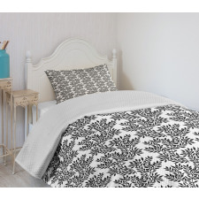 Foliage Plant Bedspread Set