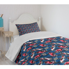 Racing Automobile Sports Bedspread Set