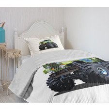Monster Truck Off Road Bedspread Set