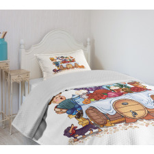 Bavarian Festivity Bedspread Set