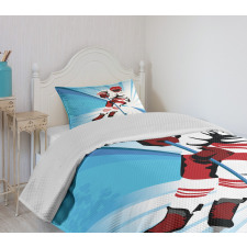 Player Strong Shot Goal Bedspread Set