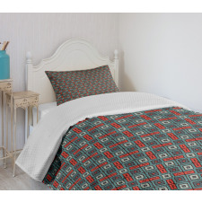 Retro Mosaic Bedspread Set