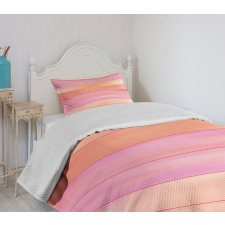 Pastel Lines Bedspread Set