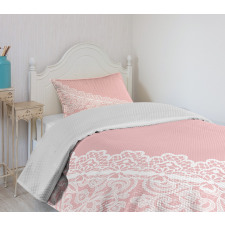 Lace Style Border Bedspread Set