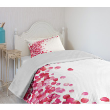 Rose Petals Vortex Bedspread Set