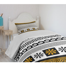 Greece Historical Theme Bedspread Set