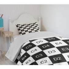 Mosaic Squares Bedspread Set