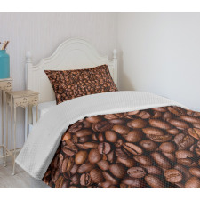 Roasted Coffee Grains Bedspread Set