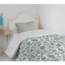 Botanical Abstract Bedspread Set