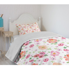 Watercolor Meadow Bedspread Set